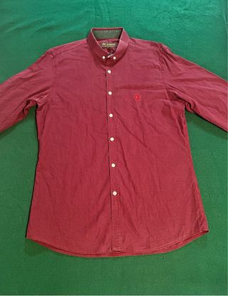 Camisa El Ganso cuadros rojo y negro