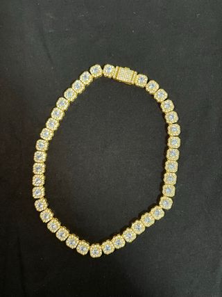 Cadena con diamantes