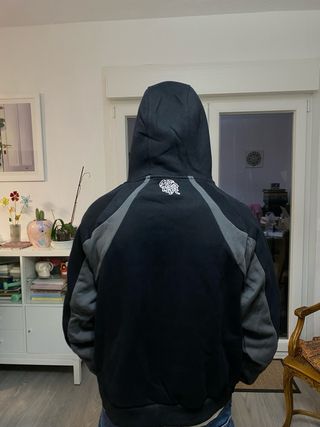 Sudadera Mertra Negra y Gris