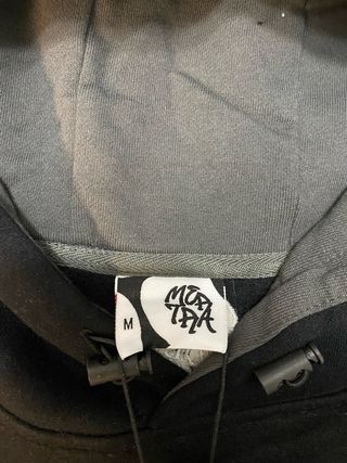 Sudadera Mertra Negra y Gris