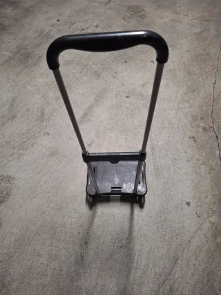 Carrito porta mochilas plegable