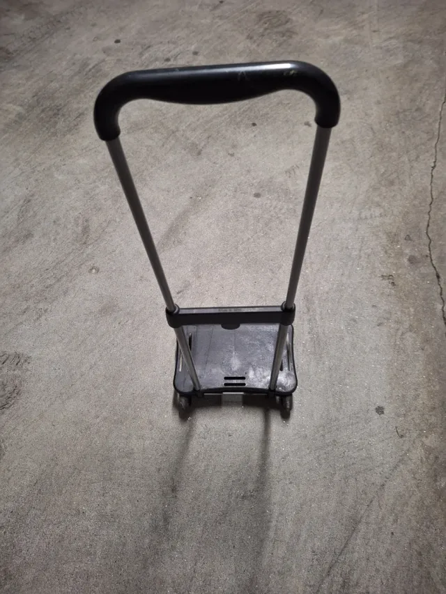 Carrito porta mochilas plegable