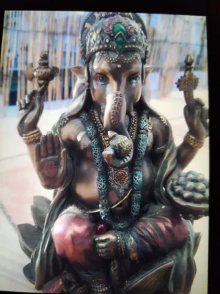 Figura Ganesha de Resina