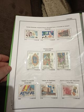 Sellos España 1981-1986