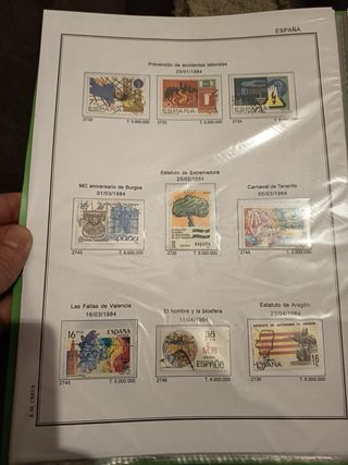 Sellos España 1981-1986