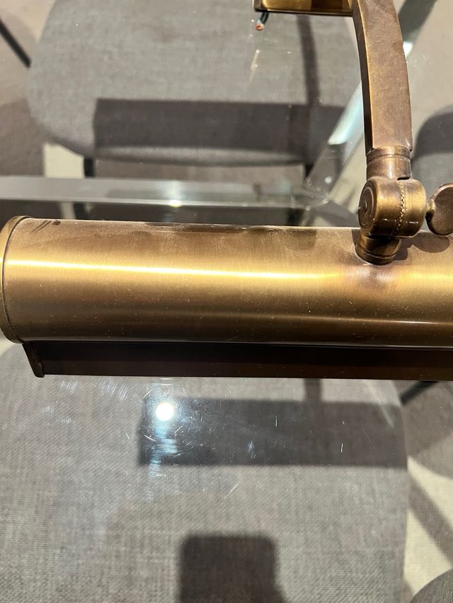 Juego 2 Apliques Lámpara Bronce