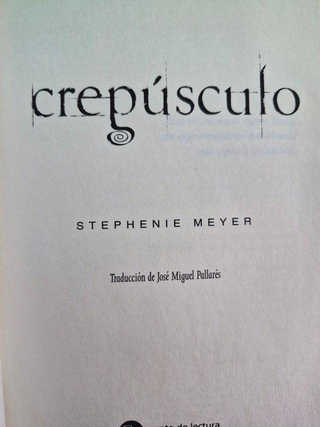 CREPÚSCULO