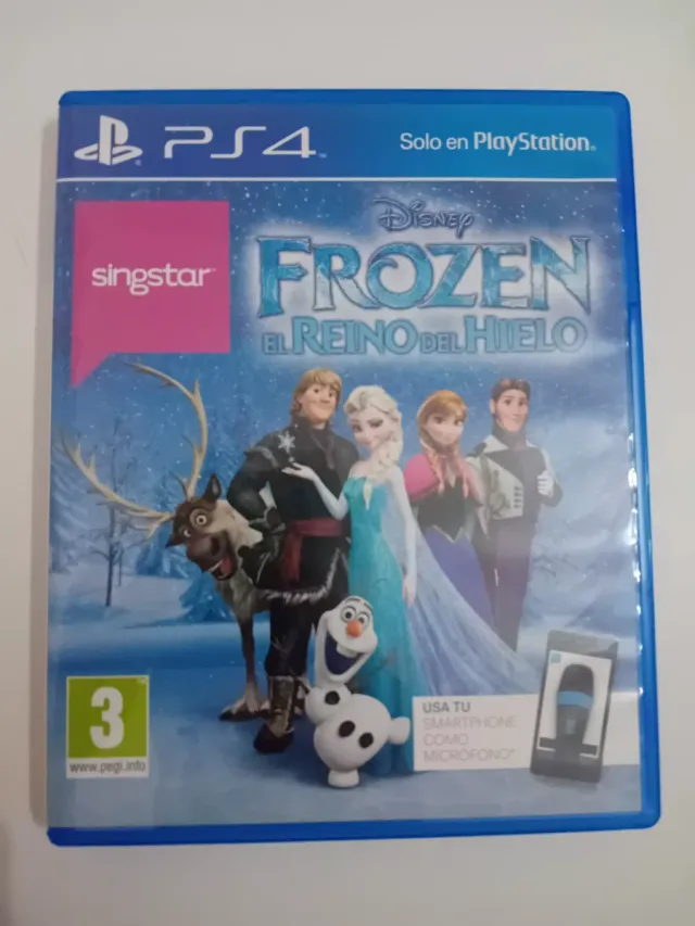 Juego PS4 Singstar Frozen El Reino del Hielo