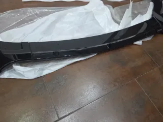 Spoiler Delantero Difusor Parachoques Negro