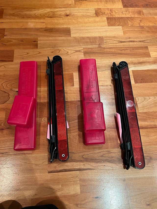 Triángulos de emergencia coche (2 unidades)