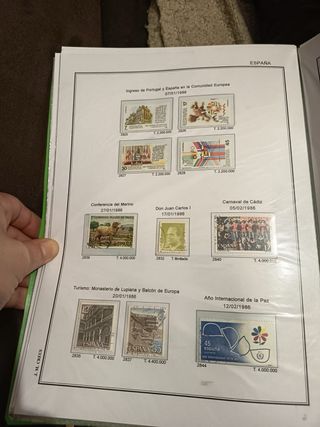 Sellos España 1981-1986