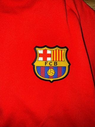 Sudadera roja, FCBarcelona