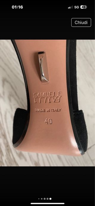 Sandali Samuelle Failli neri, tacco alto