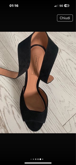 Sandali Samuelle Failli neri, tacco alto