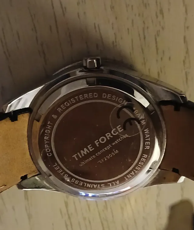 Reloj Time Force TF2905M Negro/Plata