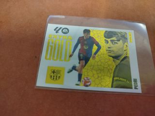 Cromo Panini Liga Este 25/26 Extra Gold Pedri