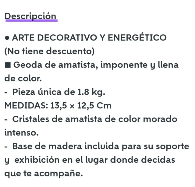 GEODA DI AMATISTA (1,8kg)