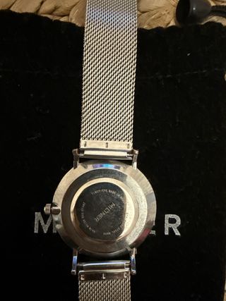Reloj Miltner Plateado con Correa Malla
