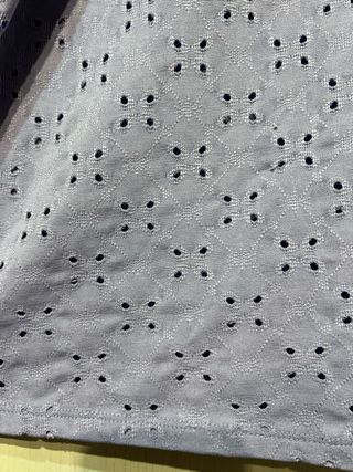 Blusa lila con volantes