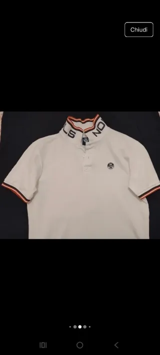 Polo North Sails bianca