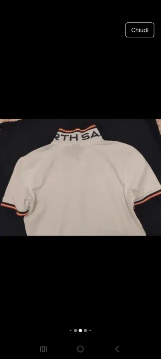 Polo North Sails bianca