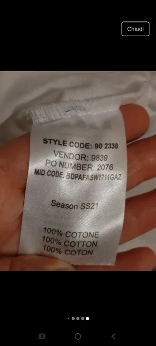 Polo North Sails bianca