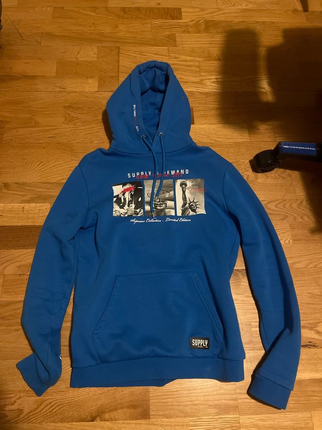 Sudadera Supply & Demand Azul