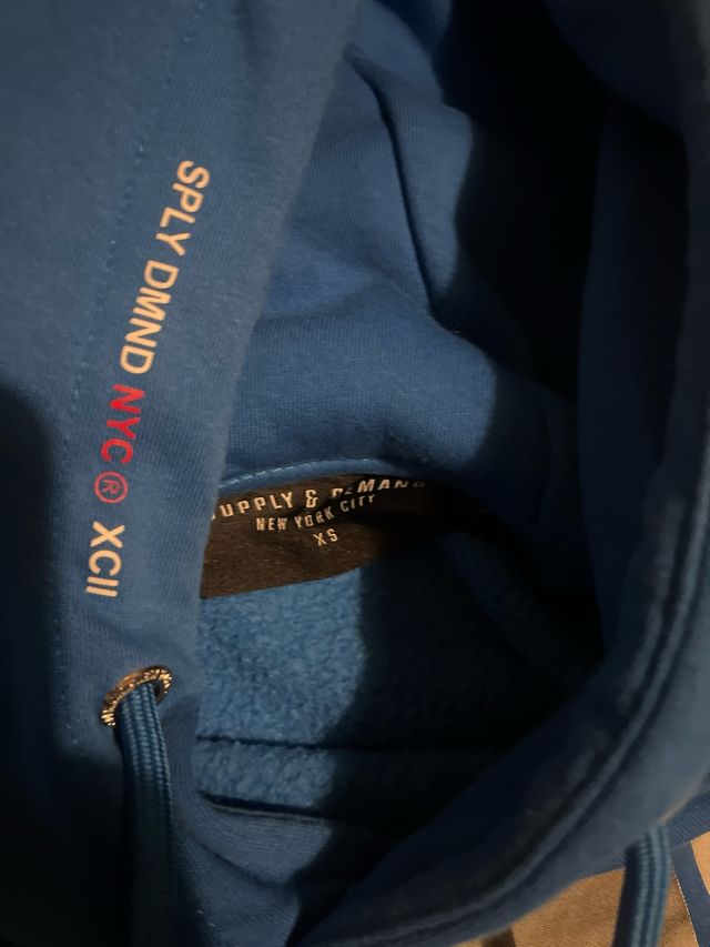 Sudadera Supply & Demand Azul