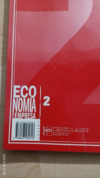 Economía de la empresa. 2 Bachillerato