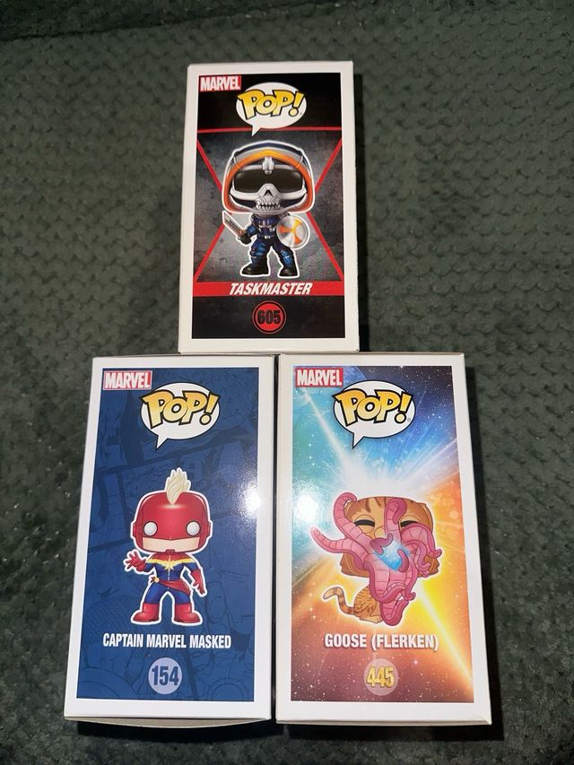 Pack 3 Funko Pop Marvel