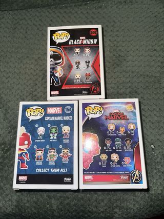 Pack 3 Funko Pop Marvel