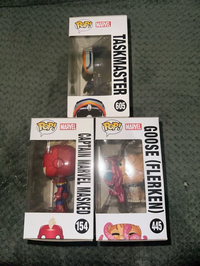 Pack 3 Funko Pop Marvel