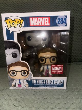 Funko Pop Marvel 284 Hulk & Bruce Banner
