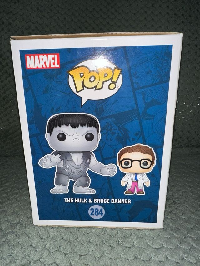 Funko Pop Marvel 284 Hulk & Bruce Banner