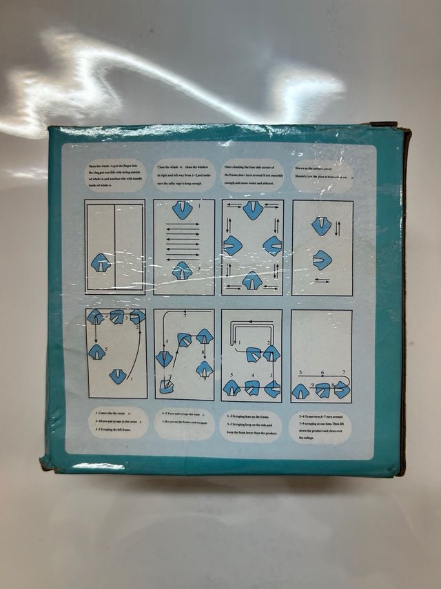 Limpiador de cristales doble cara
