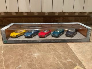 Lote 5 coches metal Cararama 1/43 Descapotados New