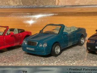 Lote 5 coches metal Cararama 1/43 Descapotados New