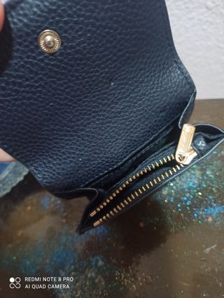 Mini cartera Tommy Hilfiger negra multicolor