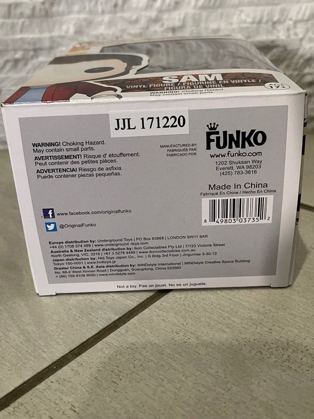 Funko Pop! Supernatural Sam 93