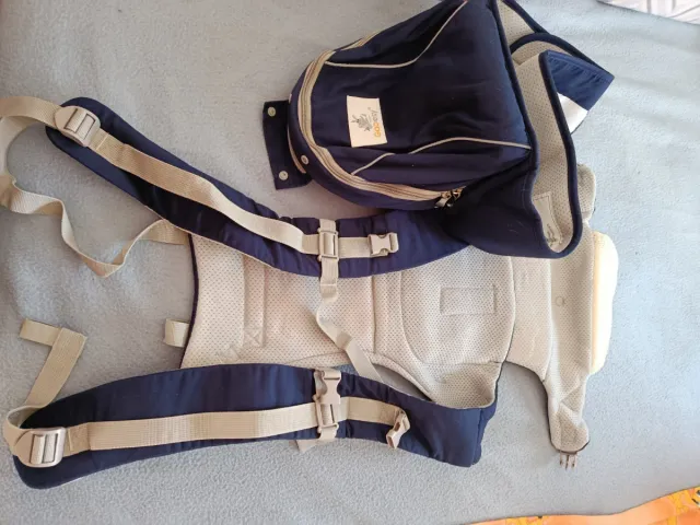 Mochila Porta Bebés Ergonómica Azul