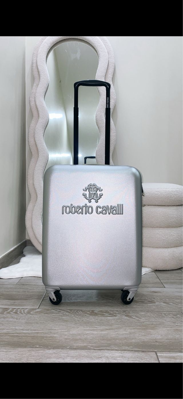 Maleta Roberto Cavalli Plata