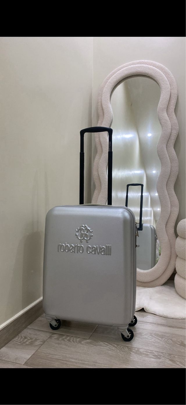 Maleta Roberto Cavalli Plata