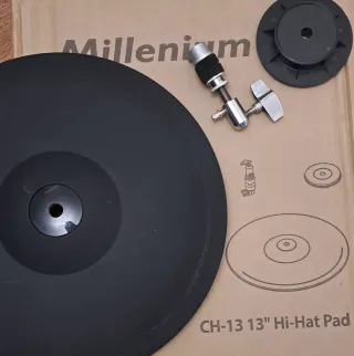 Platillos Electrónicos Millenium (Hi-Hat, Ride, cr
