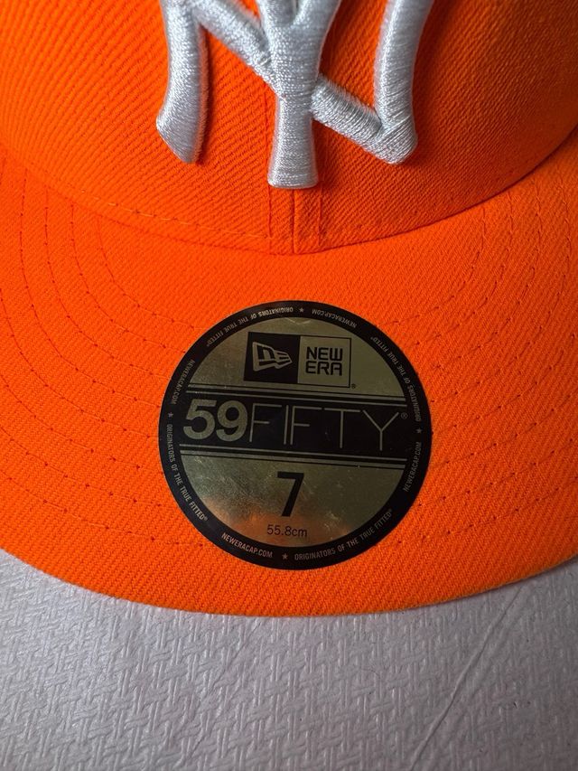 Gorra New Era 59FIFTY Naranja