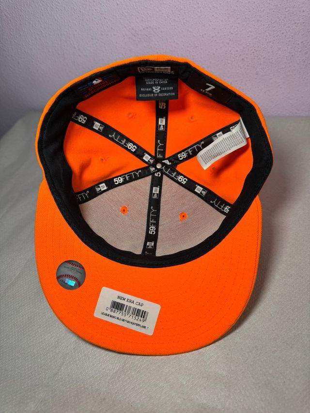 Gorra New Era 59FIFTY Naranja
