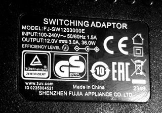 Adaptador switching FJ-SW1203000T 12V-3A