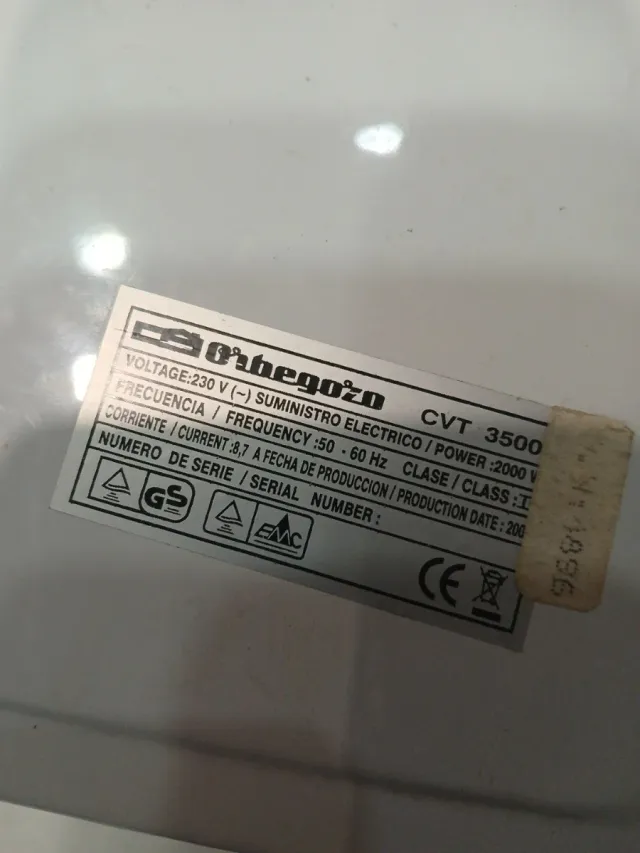 Calefactor Orbegozo TURBO CV 3500