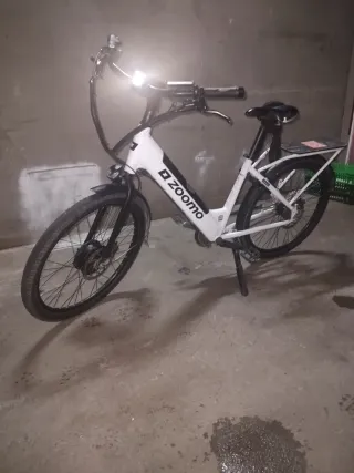 Bicicleta Eléctrica Zoomo Blanca