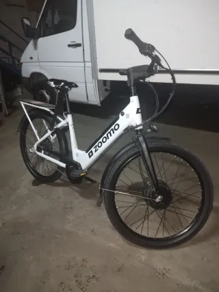 Bicicleta Eléctrica Zoomo Blanca