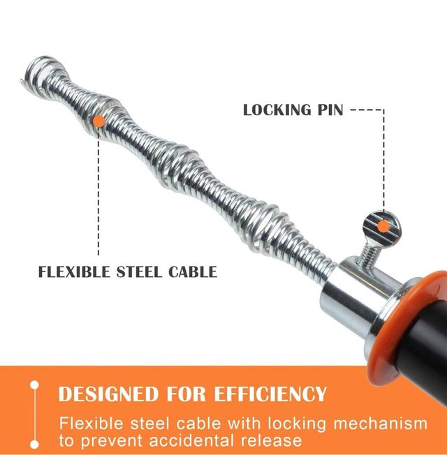 Sblocca-tubi professionale BACOENG 7,5 m